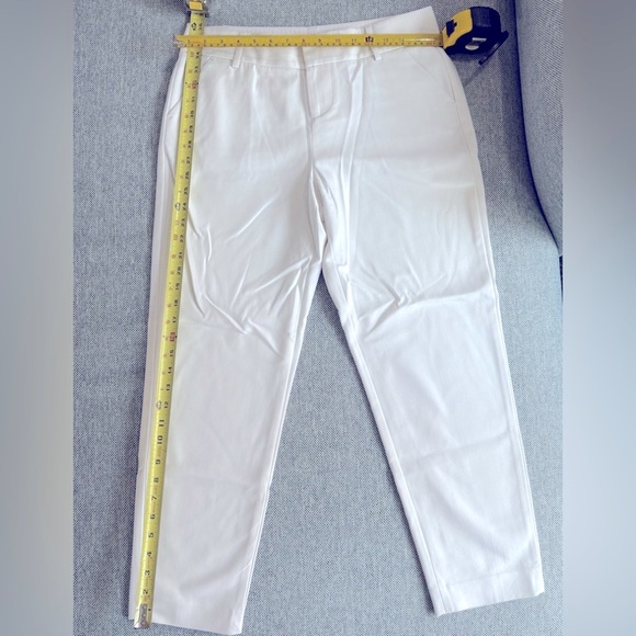 Alice + Olivia White Stacey Ankle trousers - - Picture 6 of 6